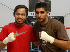 manny pacquiao vs. floyd mayweather could get derailed by amir khan
